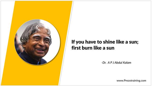 Slide With Quote and Person Highlighted