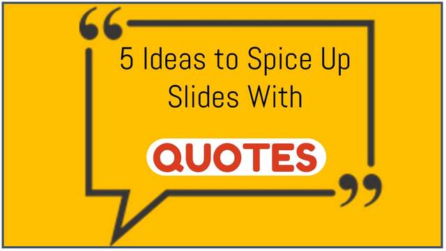PowerPoint Slides With Quotes