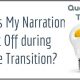 Why is Narration Cut Off during Slide Transition?