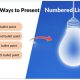 5 Creative Ideas to Present Numbered Lists