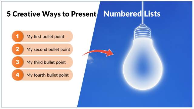 5 Creative Ideas to Present Numbered Lists